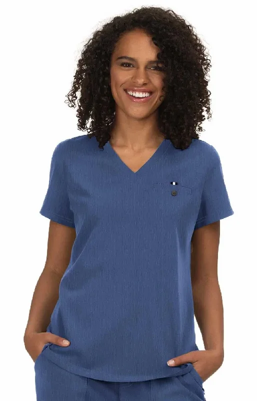 Women's formal long sleeve satin - finish shirt Women's dry - clean only long sleeve wool shirt koi Women's Next Gen Ready To Work Scrub Top