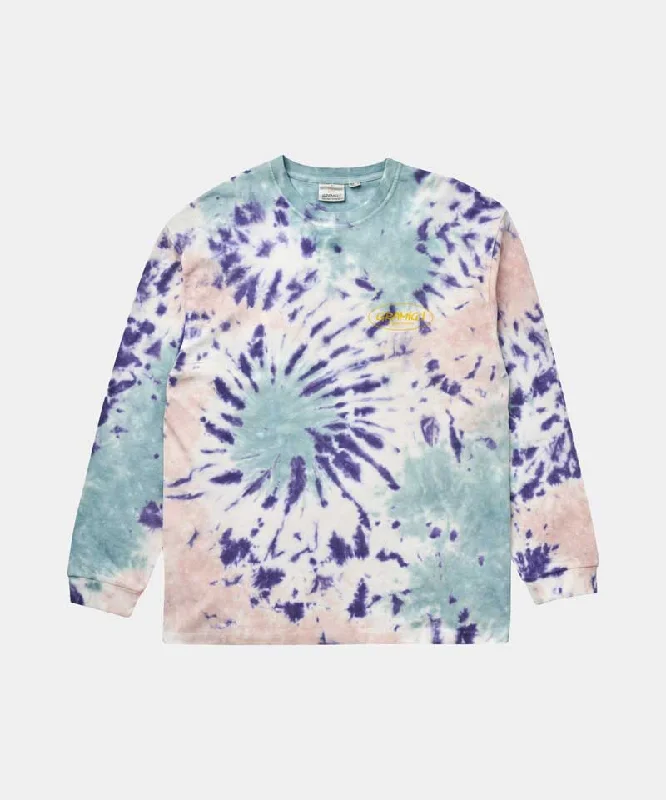 Women's printed t shirt Women's tie dye t shirt Gramicci Oval L/S Tee