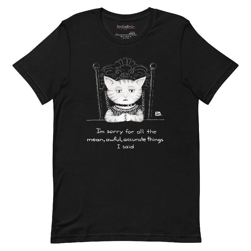 Women's affordable t shirt Women's luxury t shirt Mean, Awful Things Unisex T-Shirt