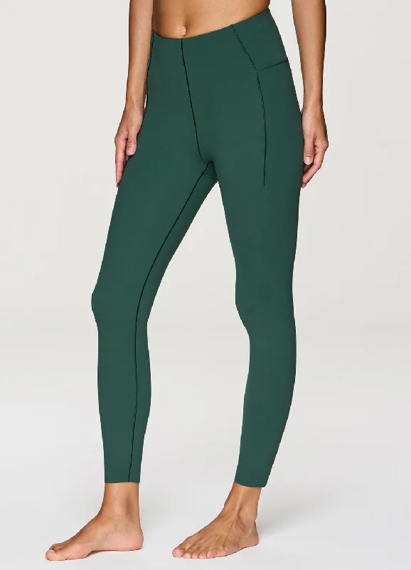 Women's corduroy tight trousers Corset Ultra Hold 7/8 Legging