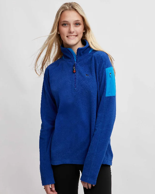 Women's beach - appropriate long sleeve cover - up shirt Women's button - front long sleeve poplin shirt Ladies Topsail Fleece Pullover