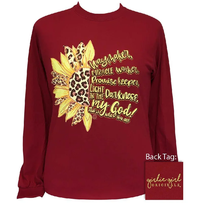 Odor - resistant long sleeve sports shirts Women's long sleeve cashmere sweaters Waymaker-Cardinal LS-2345 Odor - resistant long sleeve sports shirts Women's long sleeve cashmere sweaters Waymaker-Cardinal LS-2345
