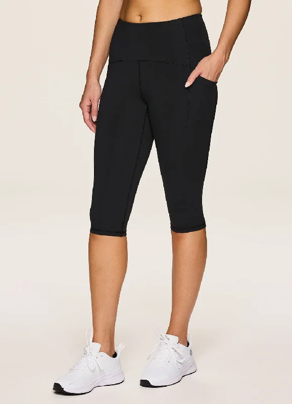 Women's hiking tight trousers Tech Flex Ultra Hold Cropped Capri