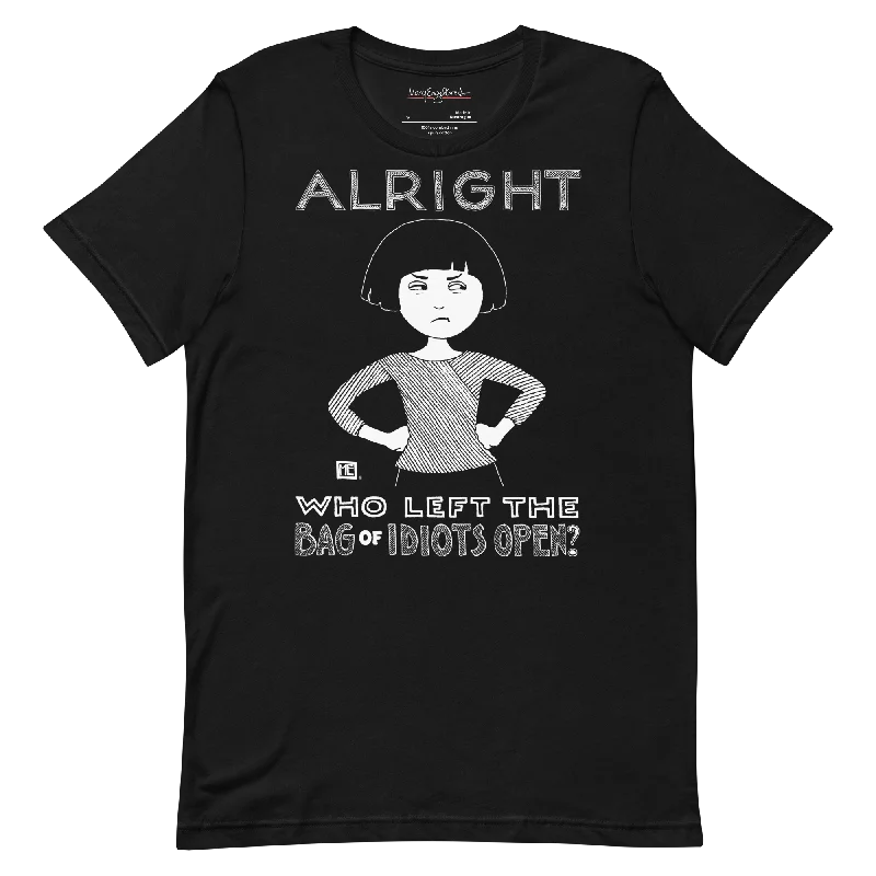 Women's classic t shirt Women's trendy t shirt Bag of Idiots Unisex T-Shirt