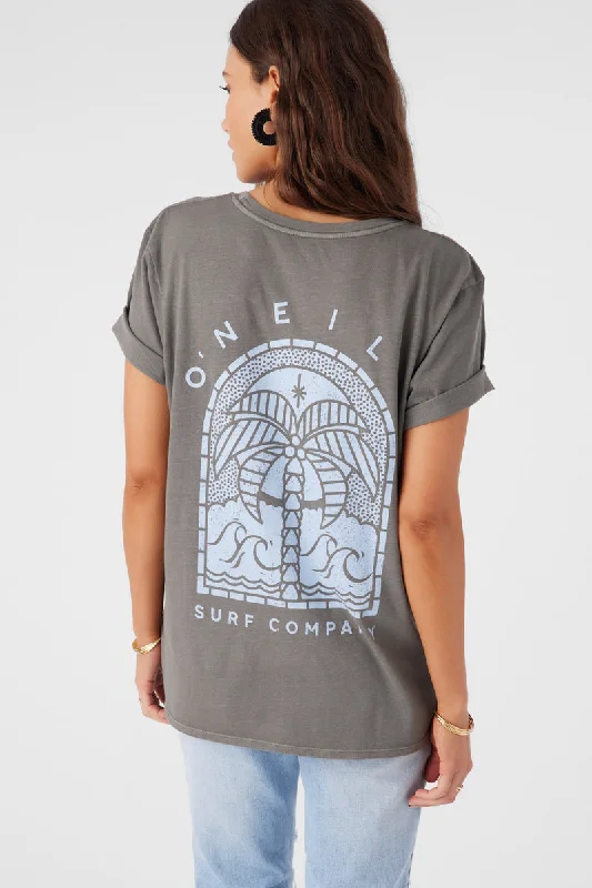 Women's boat neck t shirt Women's crew neck t shirt Coco Dreaming Tee