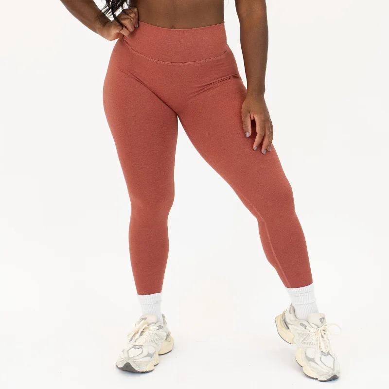 Women's classic - style tight trousers Charge Legging 25"- No Front Seam - Higher Rise