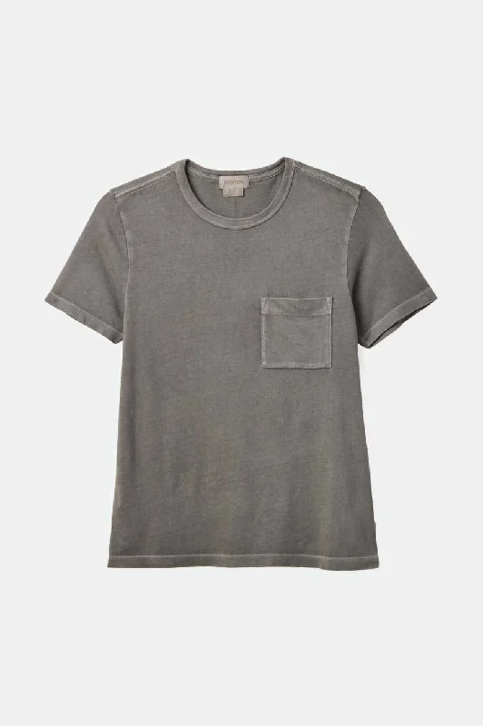 Women's luxury t shirt Women's minimalist t shirt Carefree Organic Garment Dye Perfect Pocket T-Shirt - Washed Black Women's luxury t shirt Women's minimalist t shirt Carefree Organic Garment Dye Perfect Pocket T-Shirt - Washed Black