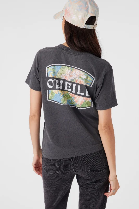 Women's office t shirt Women's work t shirt Tulum Floral Tee