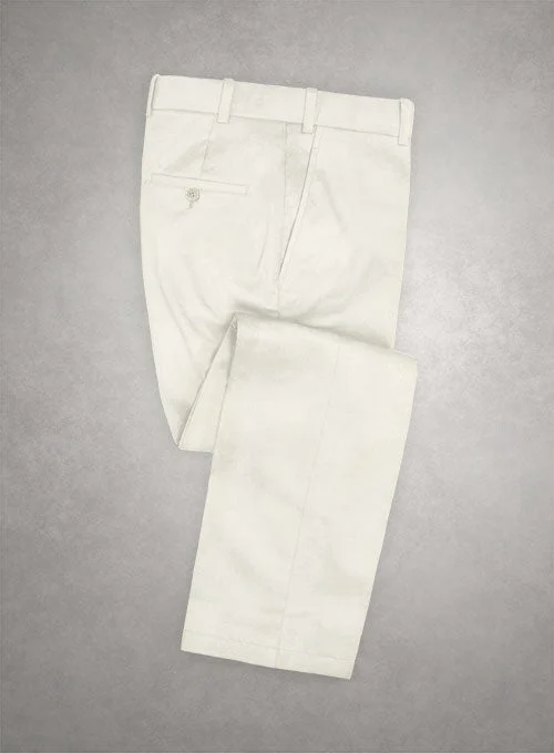 Italian Fawn Cotton Stretch Pants