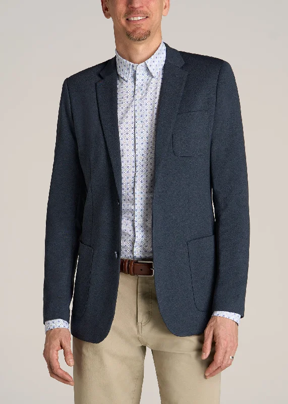 Men's Tall Blazer in Blue Steel