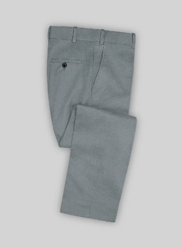 Slate Blue Stretch Chino Pants