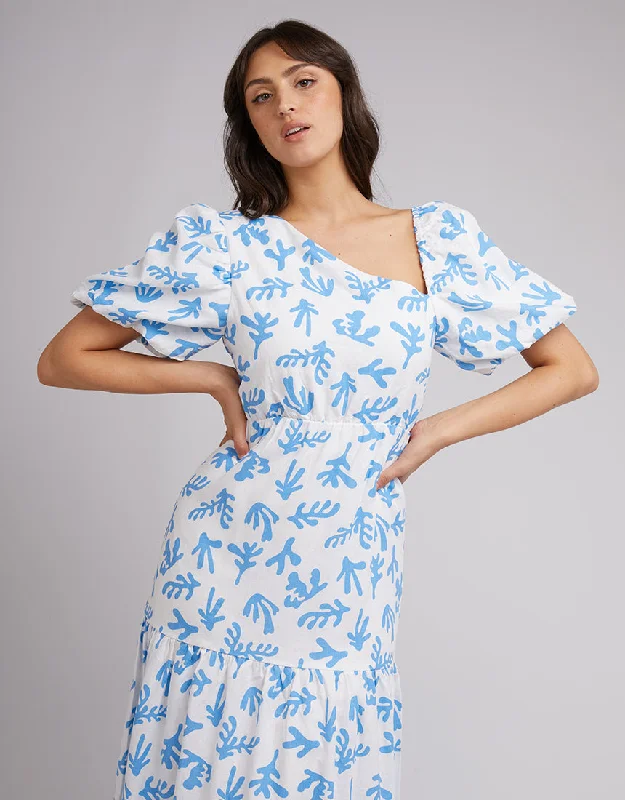 All About Eve Zimi Maxi Dress Blue White