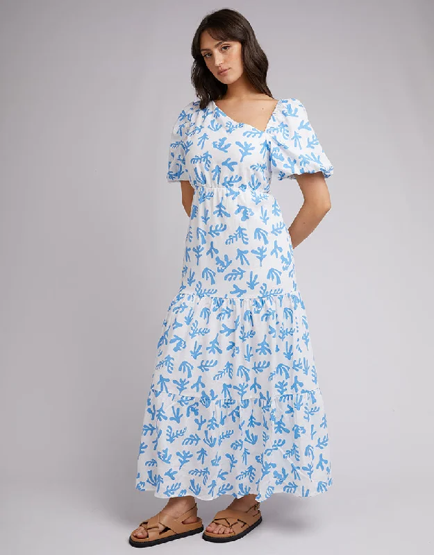 All About Eve Zimi Maxi Dress Blue White