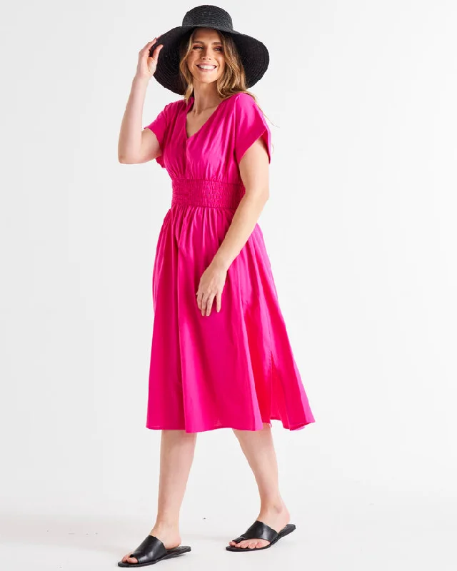 Betty Basics Carrie Dress Miami Pink