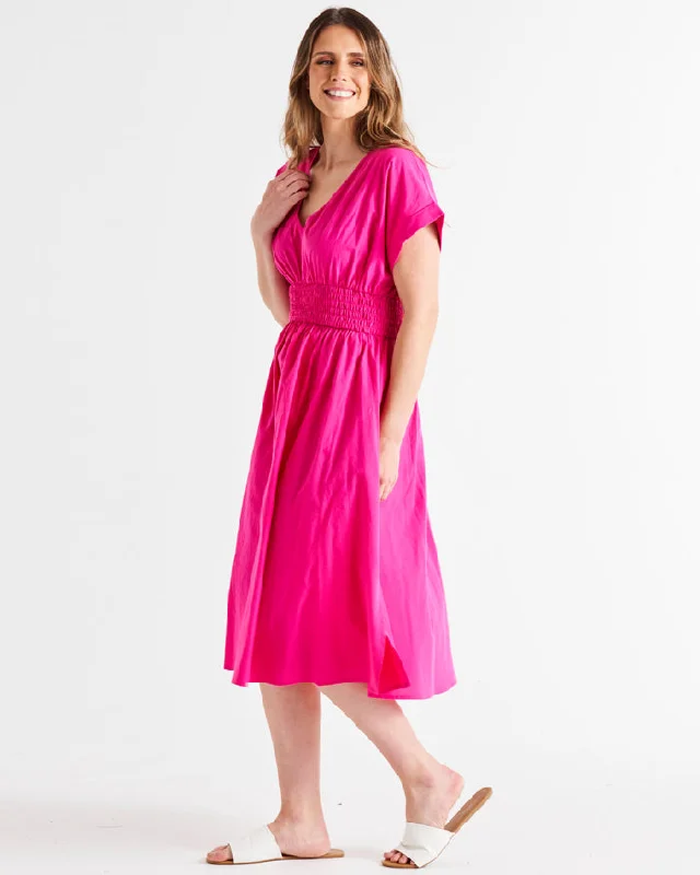 Betty Basics Carrie Dress Miami Pink