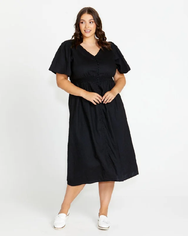 Betty Basics Whitney Dress Coal