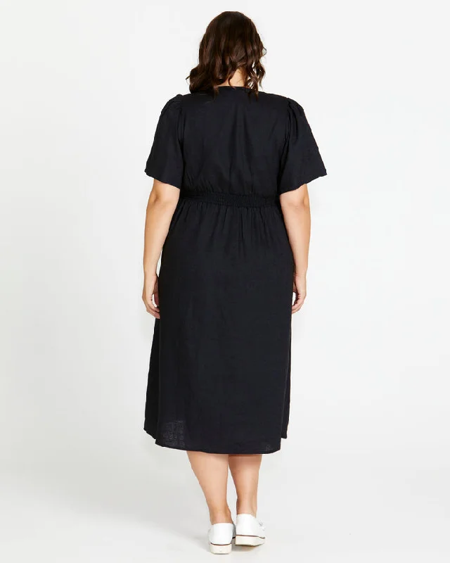 Betty Basics Whitney Dress Coal