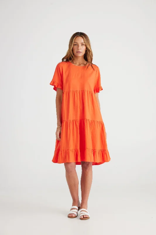 Brave+True Clementine Dress Mandarin