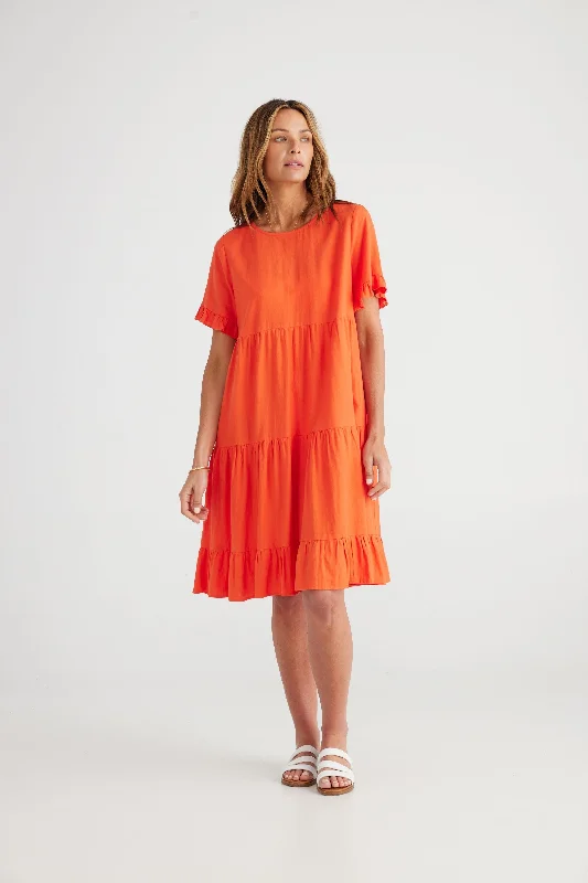 Brave+True Clementine Dress Mandarin