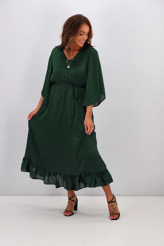 Celebration by Shine On Chelsea Dress Green