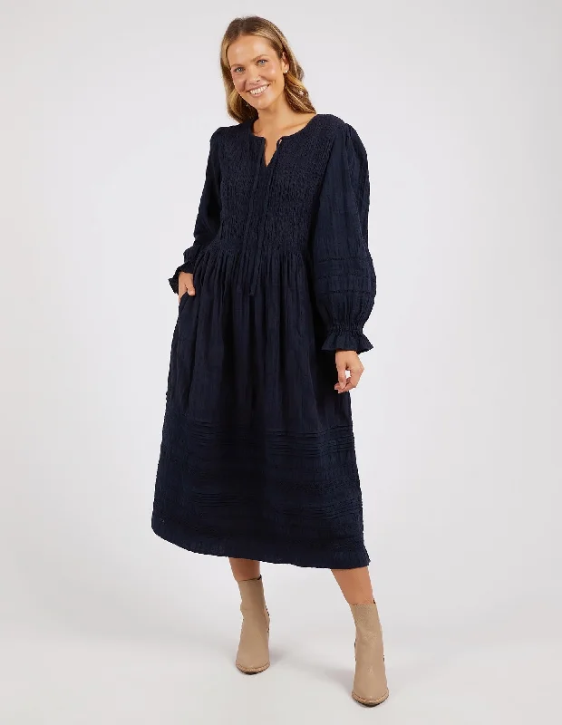 Elm Fennel Dress Navy