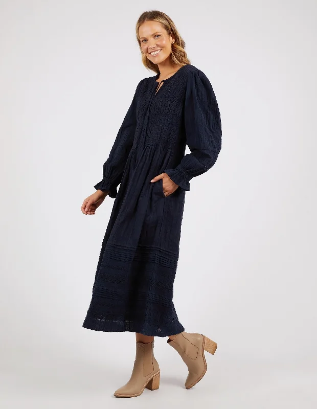 Elm Fennel Dress Navy