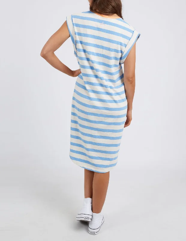 Elm Sunny Tee Dress Azure Blue