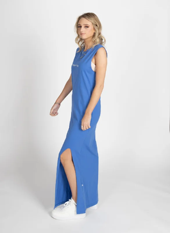 Federation Mimi Maxi Dress Drawn Ocean