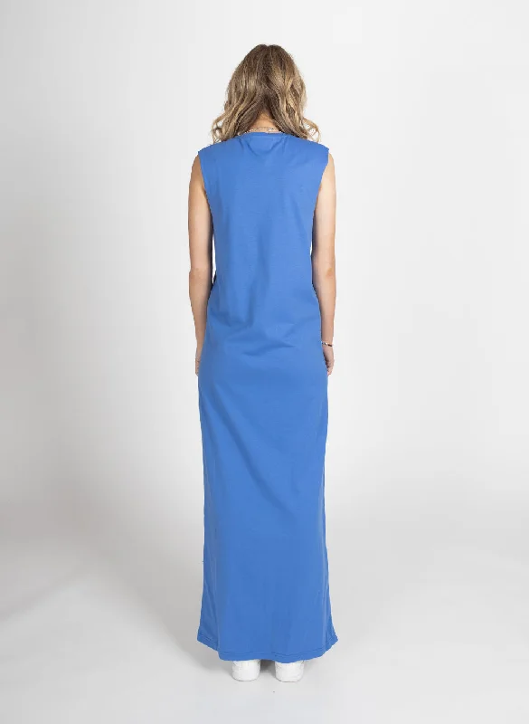 Federation Mimi Maxi Dress Drawn Ocean