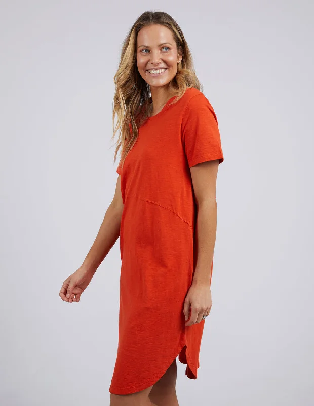 Foxwood Bay Dress Spicy Orange