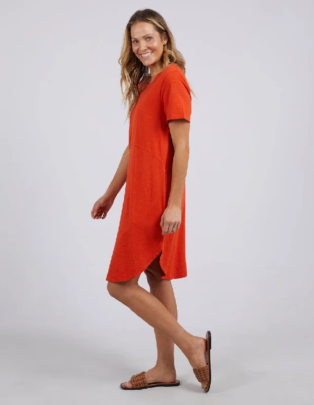 Foxwood Bay Dress Spicy Orange