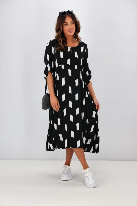 New U Collection Brooke Dress Black