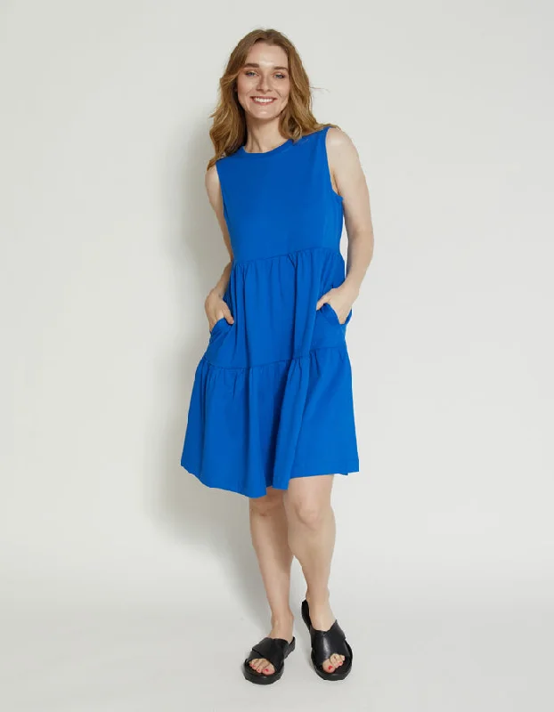 Stella + Gemma Corfu Dress Cobalt