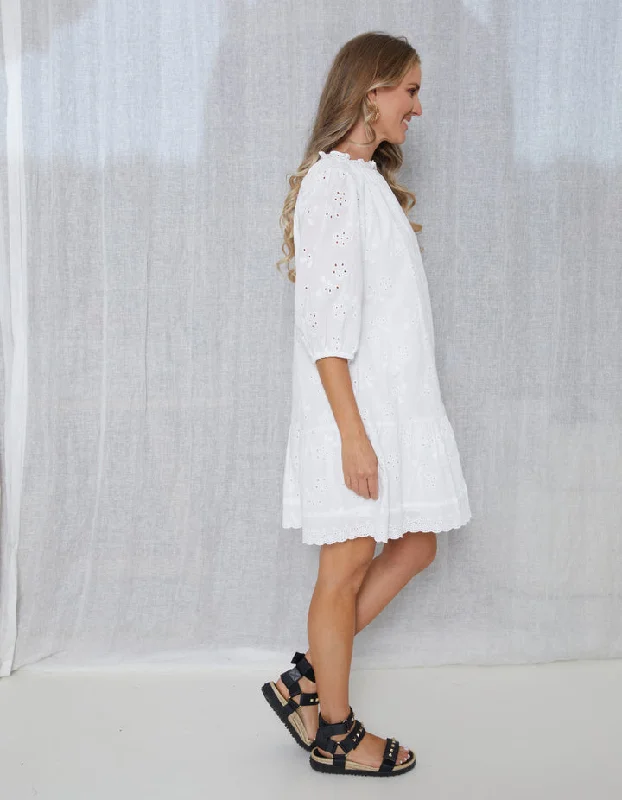 Stella + Gemma Marissa Dress White