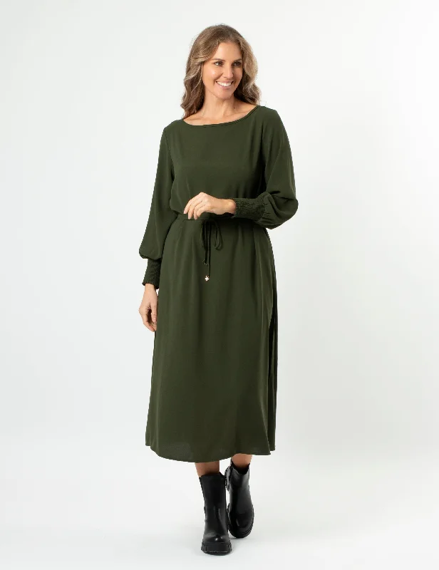 Stella + Gemma Santiago Dress Khaki