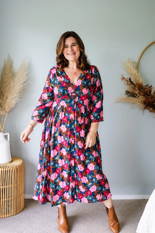 Sunday Boho Arwen Dress Winter Floral