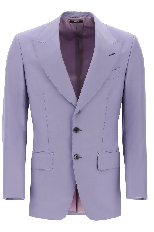 Atticus Wool And Silk Blend Blazer