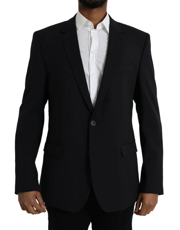 Black Martini Single Breasted Coat Blazer