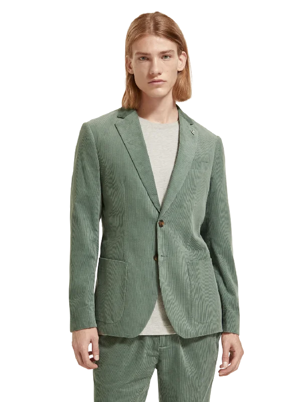 Regular Fit Unconstructed Corduroy Blazer