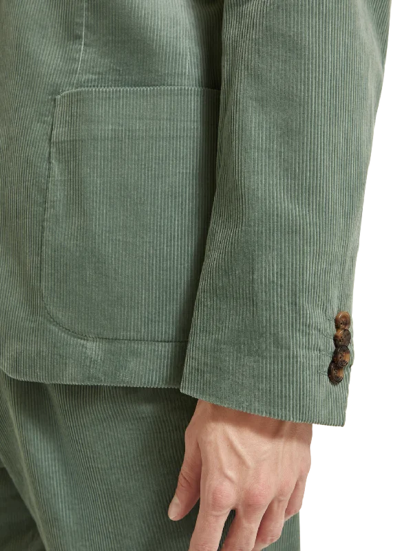 Regular Fit Unconstructed Corduroy Blazer