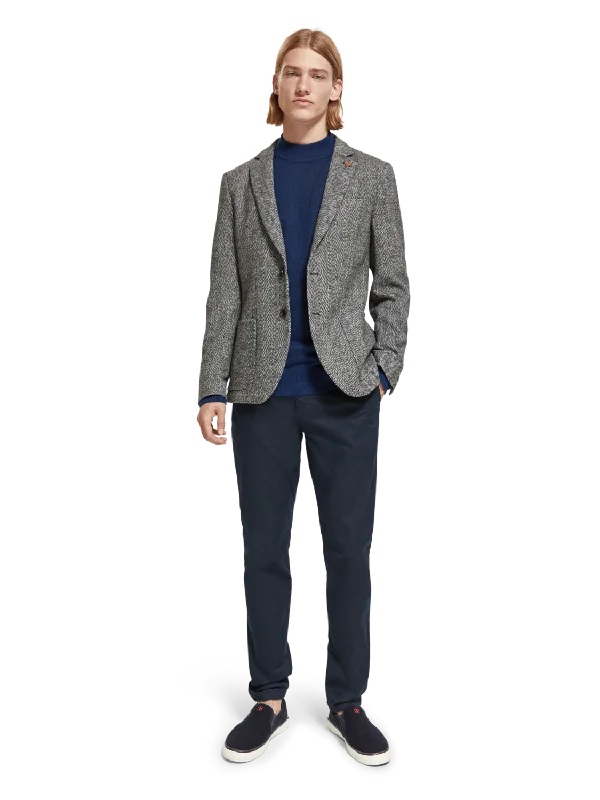 Tweed Wool Blend Blazer