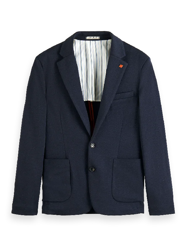 Unconstructed Knit Blazer