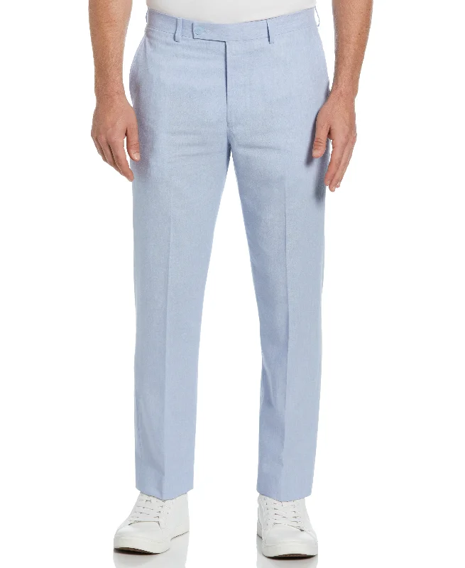 Slim Fit Linen Blend Suit Pant