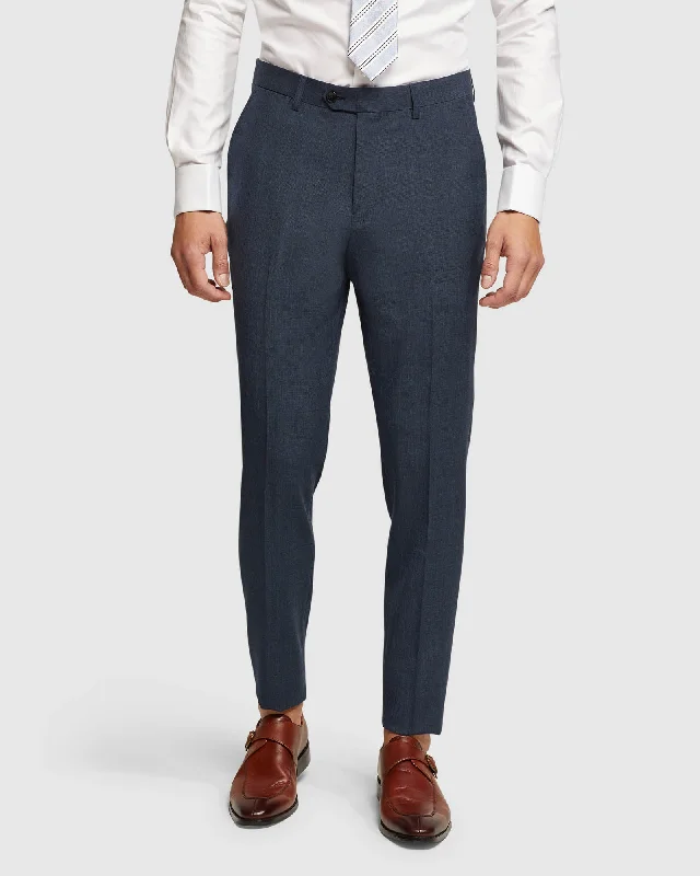 BYRON WOOL STRETCH SUIT TROUSERS