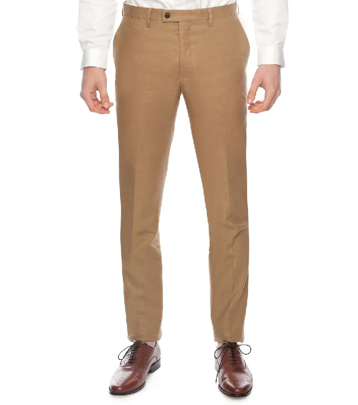 Camel Linen Pant