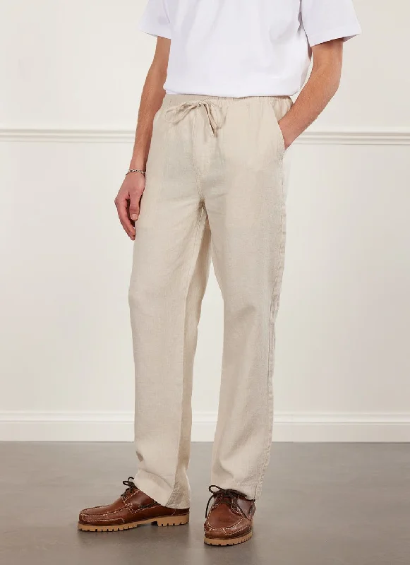 Linen Everyday Trousers | Stone