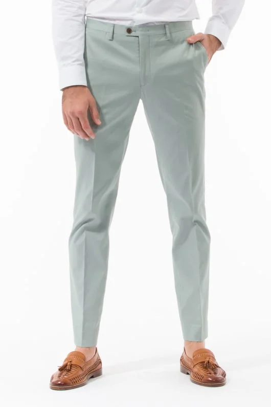 Sage Cotton Twill Pant