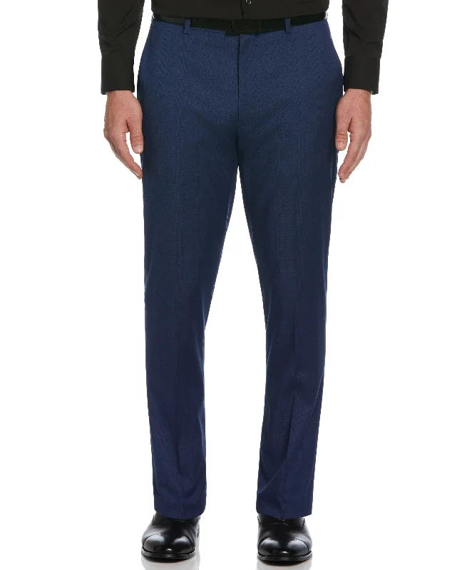 Slim Fit Solid Stretch Suit Pant