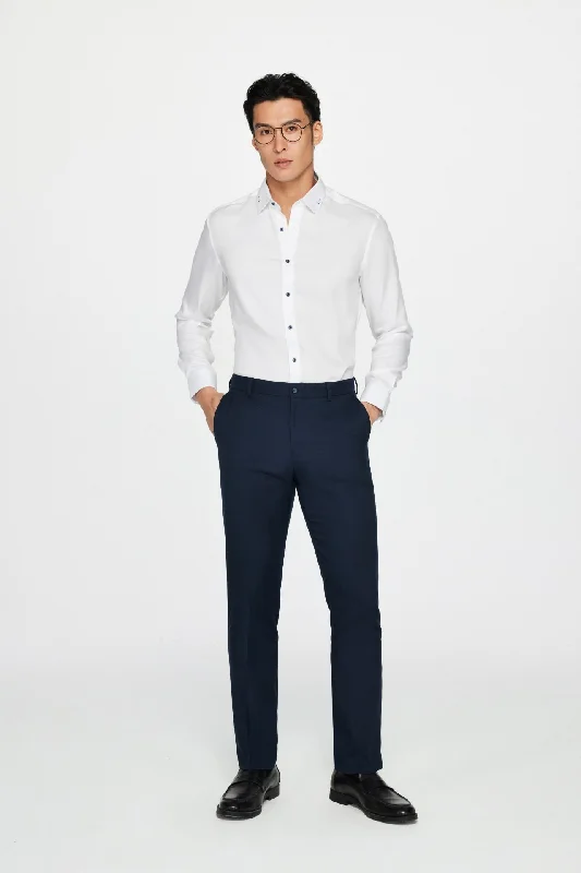 Teflon Finishing Stain Resistant Suit Pants