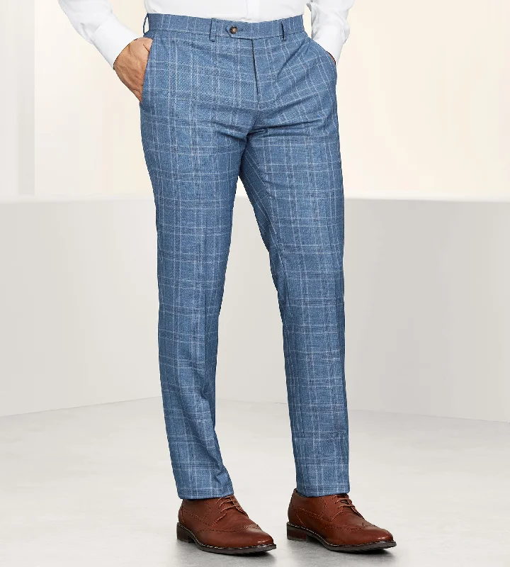 Slim Fit Check Suit Separate Pants